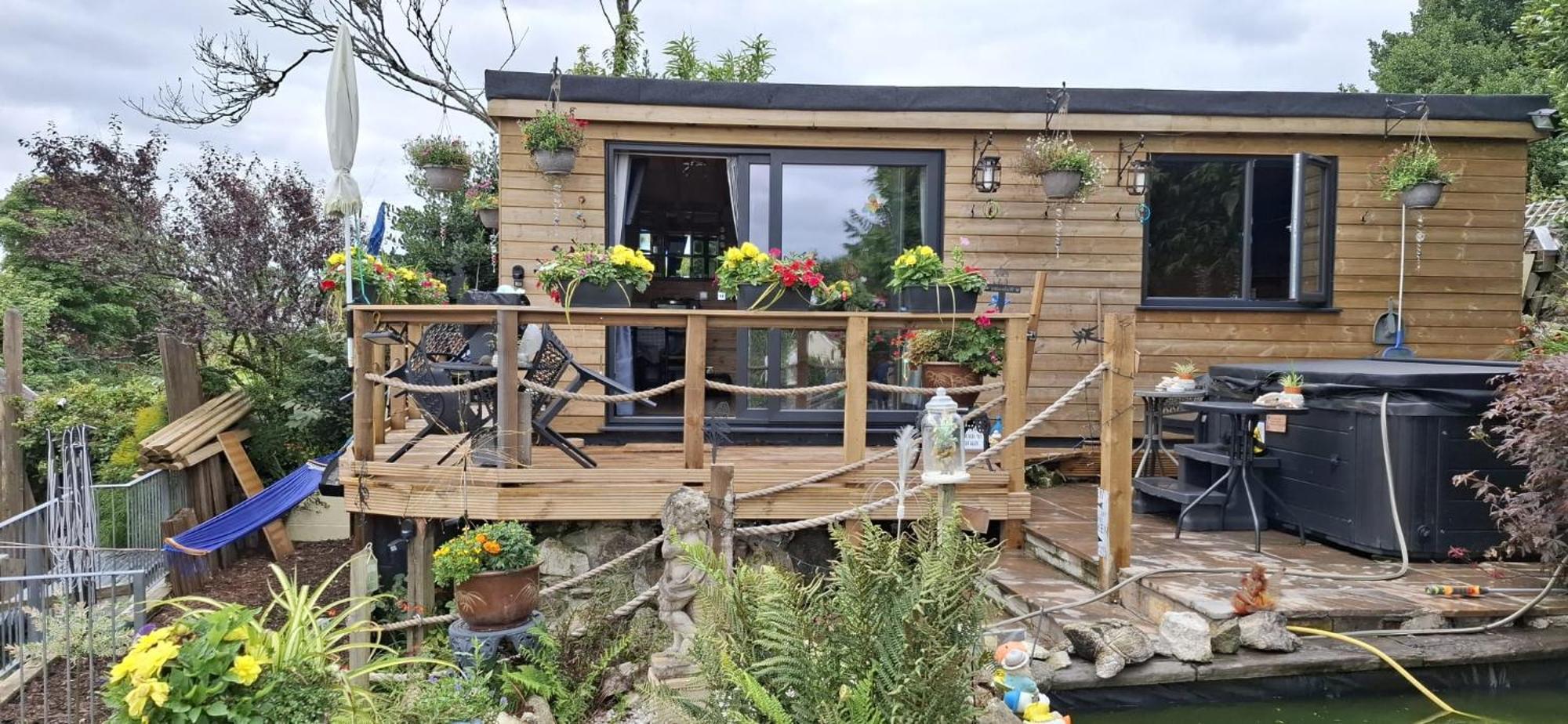 Cosy Cornish Cabin St Austell Dış mekan fotoğraf