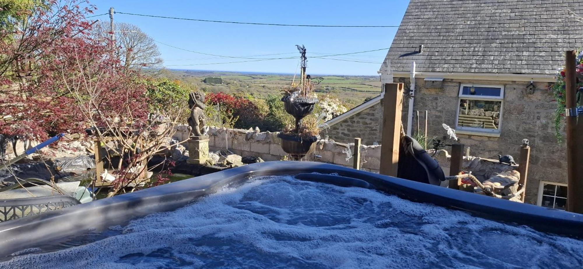 Cosy Cornish Cabin St Austell Dış mekan fotoğraf